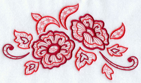 A Lot Like Lace Poppy Spray