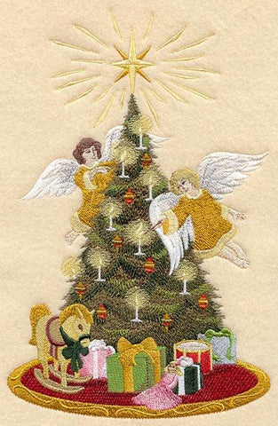 Angels and Victorian Tree