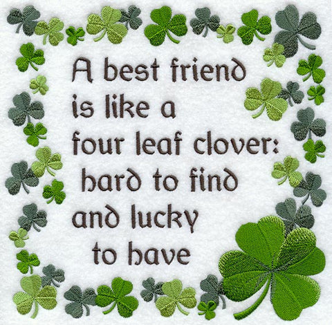 Best Friends & Four Leaf Clover