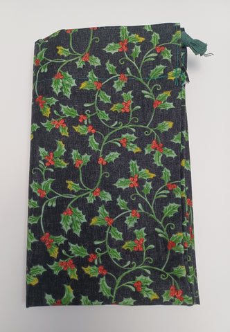 Large Gift Bag With Holly