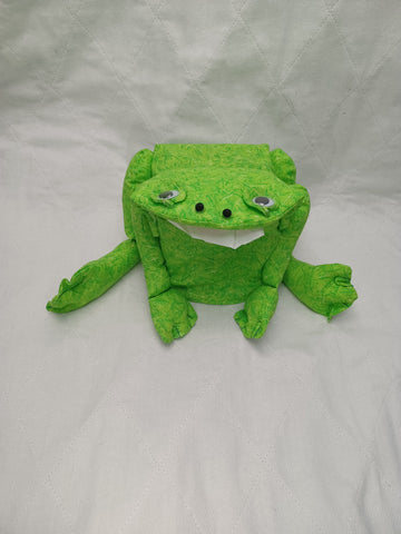 Tissue Box Cover - Frog - Light Green
