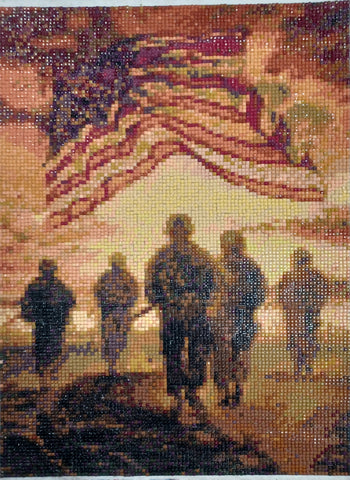 Diamond Painting - American Army