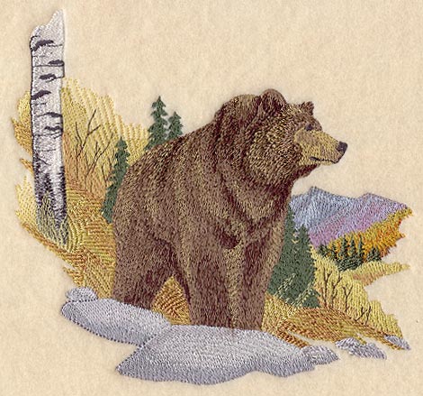 Autumn Grizzly Bear