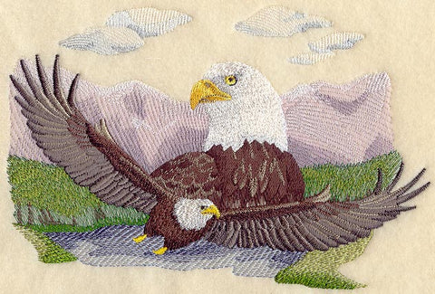 Bald Eagle Scene