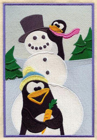 Build a Snowpal Penguins Panel