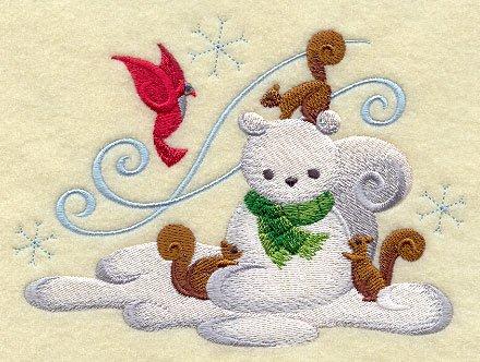 Build - a - Snowpal - Squirrels