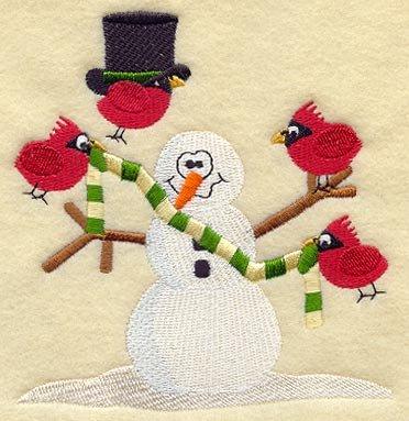 Cardinal & Snowman IV