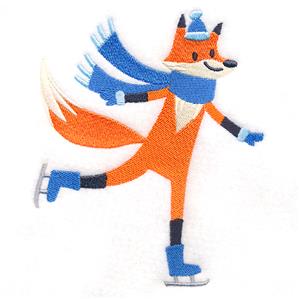 Charming Fox on Ice