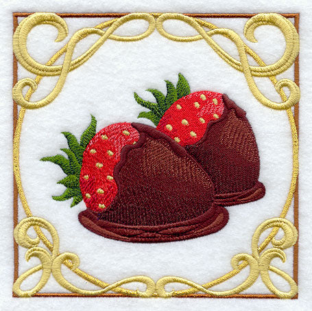 Chocolate Nouveau Strawberries