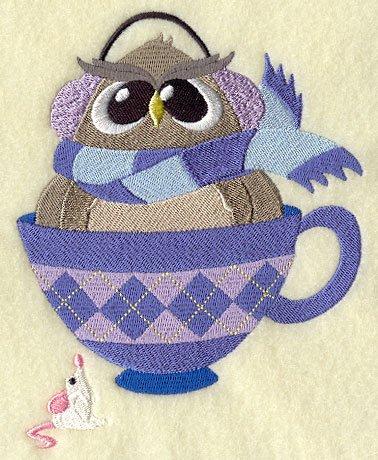 Coffee Cup Owl