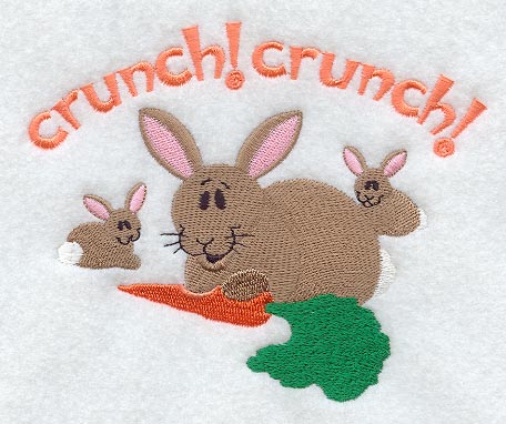 Crunch! Crunch! Rabbits