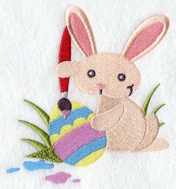 Egg Painting Bunny