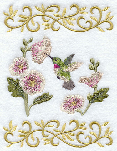 Elegant Hummingbirds Frame