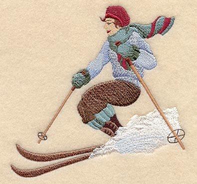 Female Skier