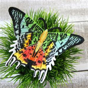 Free - Flying Madagascan Sunset Moth (In-the-Hoop)