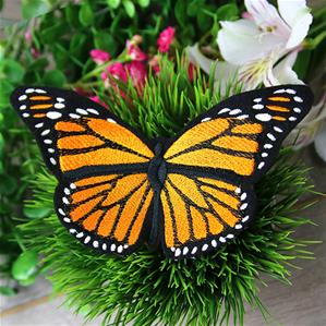 Freestanding Fabric Monarch Butterfly (In-the-Hoop)