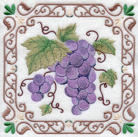 Grapes Fruit Tile