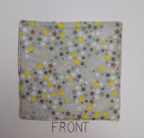 Hot Pad - Gray Stars and Dots