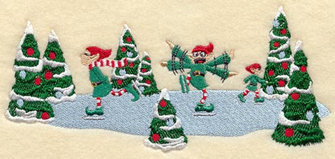 Ice Skating Elves