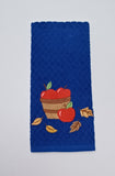 Kitchen Towel - Rustic Apples and Leaves