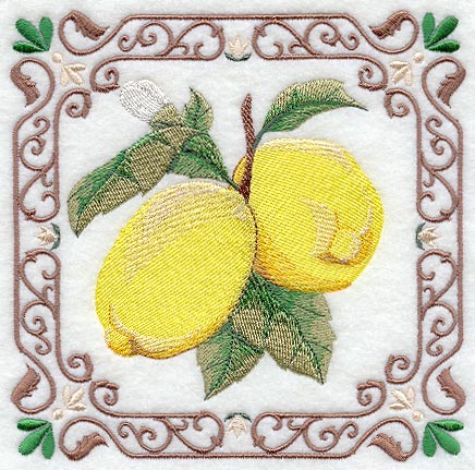 Lemon Fruit Tile