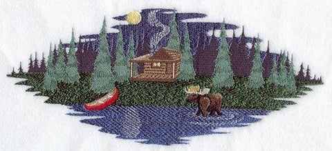 Northwoods Lake Scene