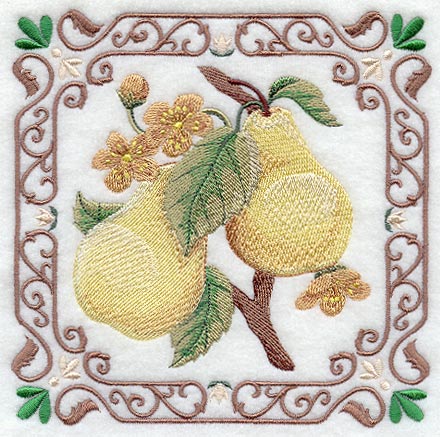 Pear Fruit Tile