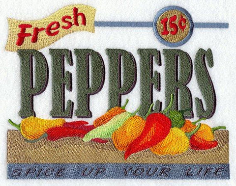 Peppers Vintage Sign