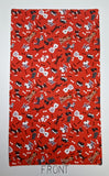 Placemat - Dog - Red Multiple Dogs And Bones, Paw Print