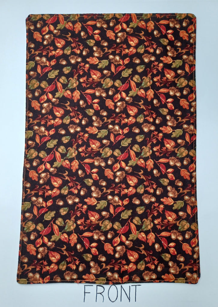 Placemat - Acorns And Sleigh With Christmas Trees
