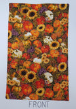Placemat - Pumpkins With Flowers And Acorns