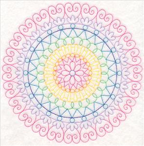 Rainbow Medallion