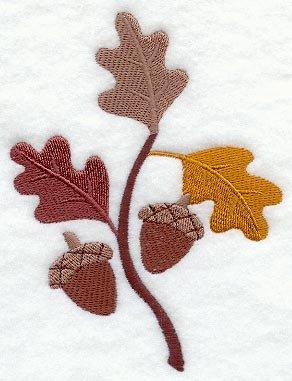 Rustic Autumn Leaves