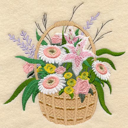 Seasonal Floral Basket - Spring