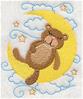 Sleepy Teddy Bear on Moon
