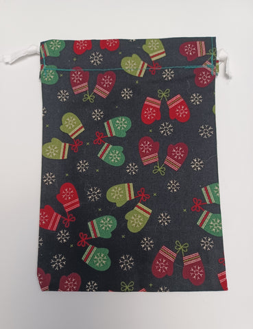 Small Gift Bag With Winter mittens