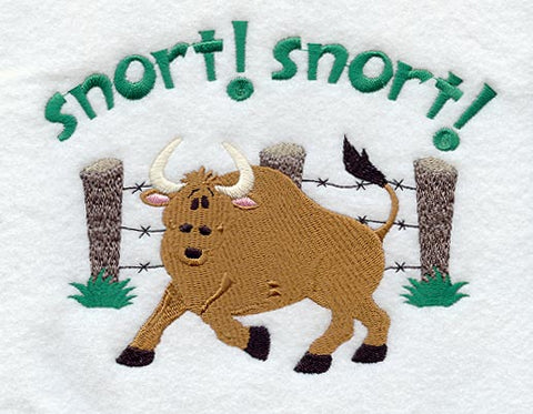 Snort! Snort! Bull