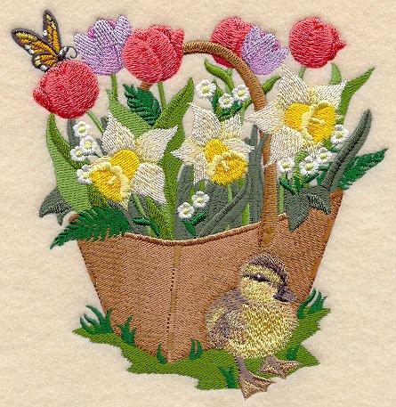 Spring Stitches - Duckling