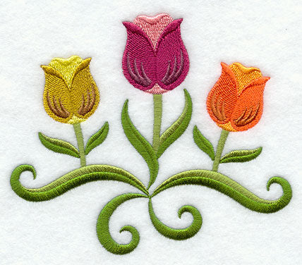 Spring Tulip Trio