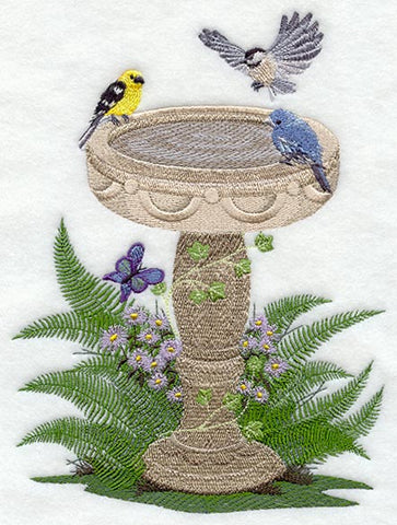 Summer Birdbath