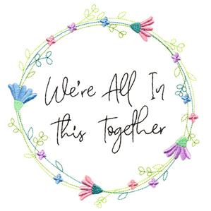 We're All In This Together Wreath