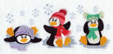 Winter Penguin Trio